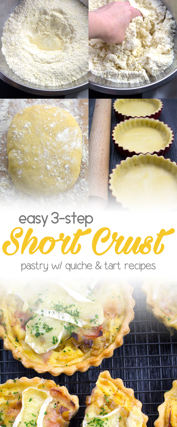 Easy 3 Step Shortcrust Pastry Almondtozest