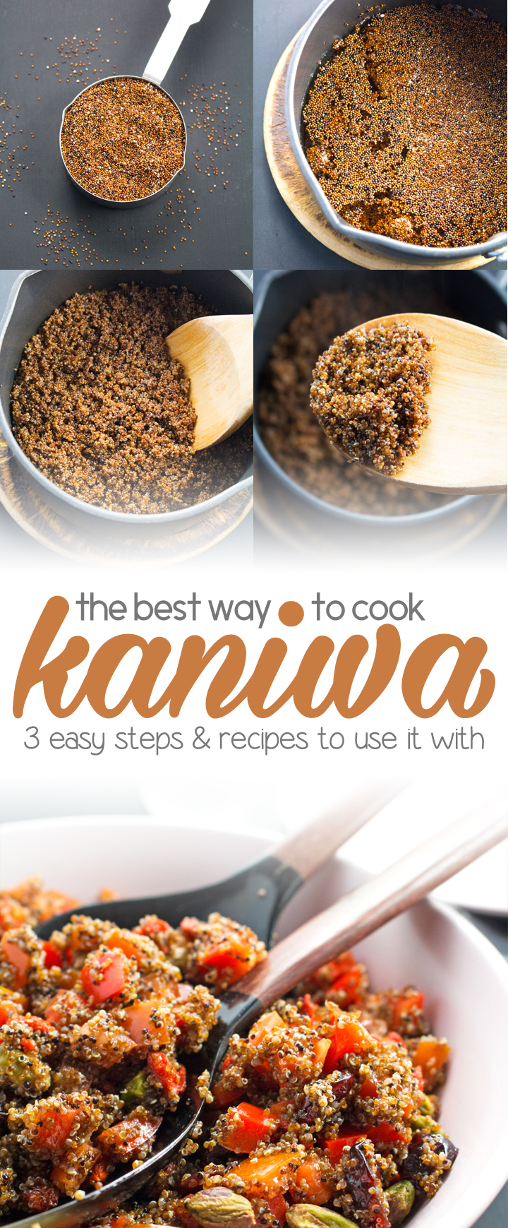 The Best Way To Cook Kaniwa (Baby Quinoa) - Naturally gluten-free making it a great choice for gluten intolerant people and it also has a low allergy potential which makes it suitable for children and people with food sensitivities.