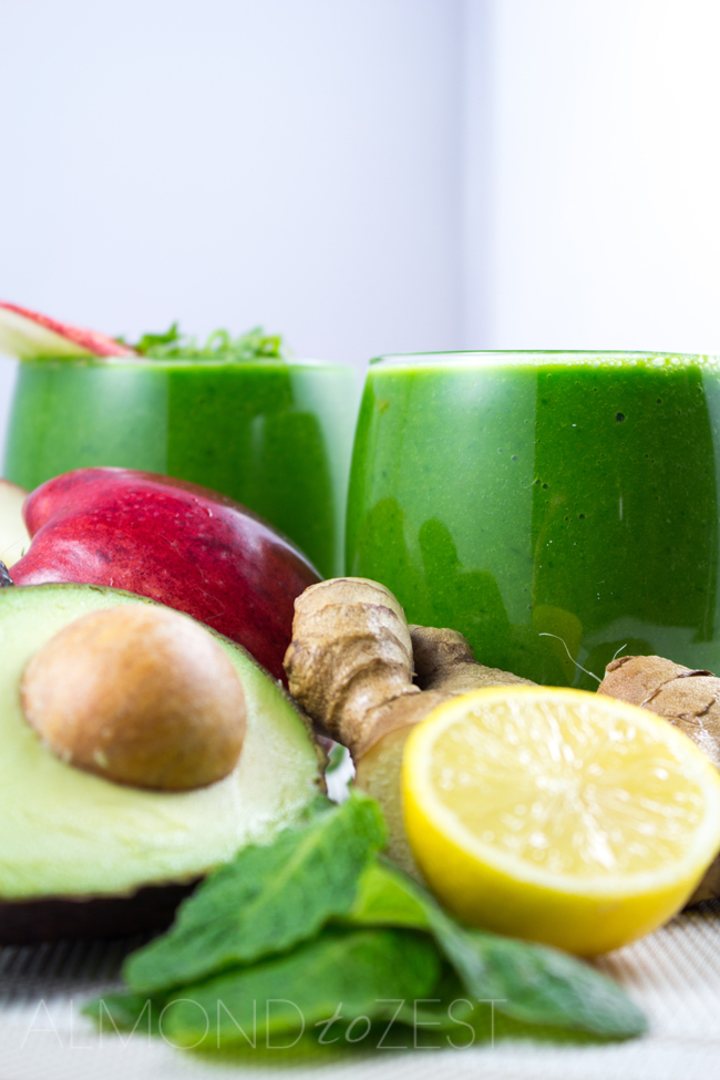Vegan Healthy Green Smoothie Recipe