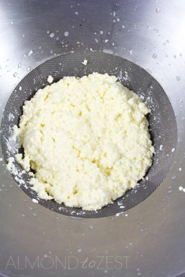 How To Make Ricotta Cheese - Why buy ricotta cheese when it's unbelievably easy and cheap to make? Healthy, low in fat, gluten-free and vegetarian - takes less than 30 mins to make!!