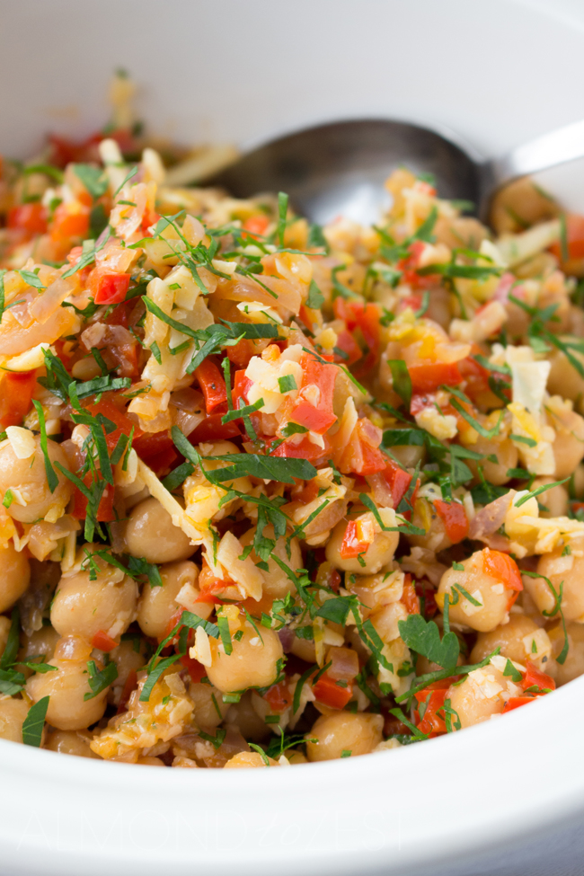 Light, fresh, quick and easy, these chickpea crostini’s will make a great appetizer option for any type of gathering. TRY THESE OMG!!