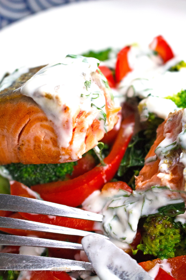 Low-Carb Salmon Recipe - Essential Vits D, B1, B6 & B12. High protein and Omega-3 fats! Superfood Salmon!