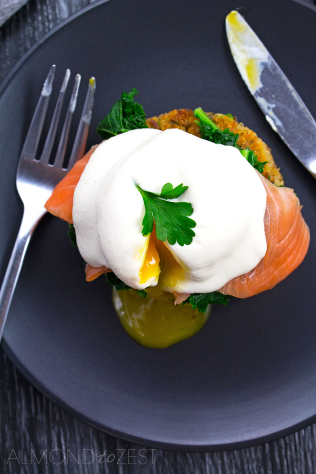 Superfood Poached Eggs Benedict