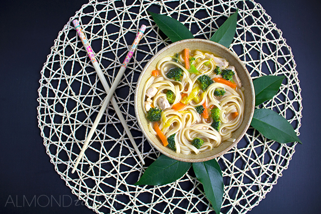 Chicken and Ginger Noodle Soup