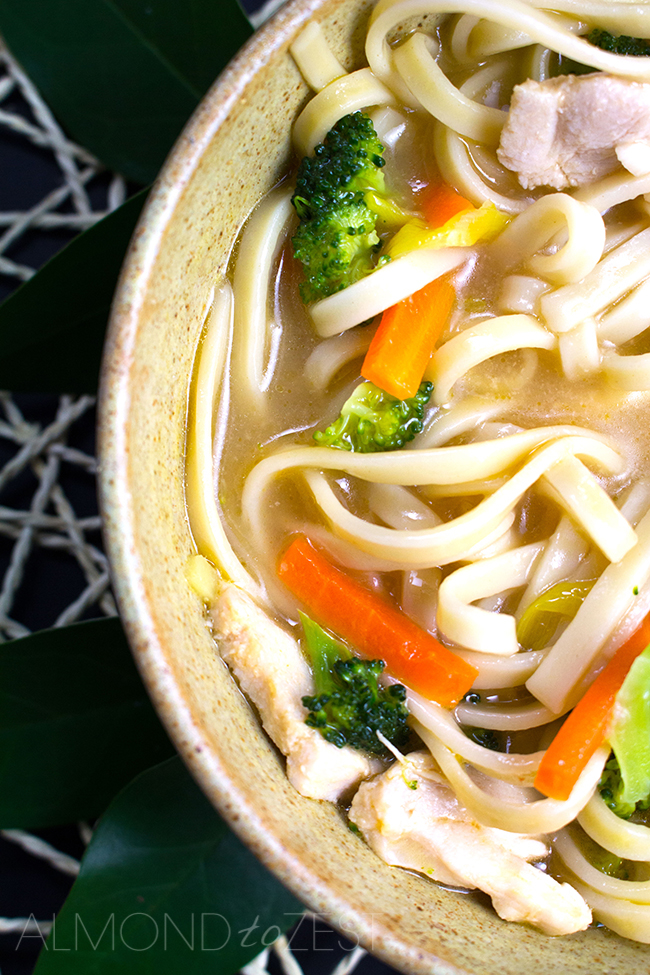 Chicken and Ginger Noodle Soup