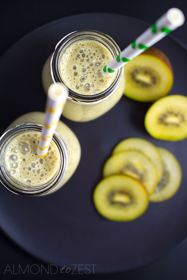 Matcha and Kiwifruit Smoothie