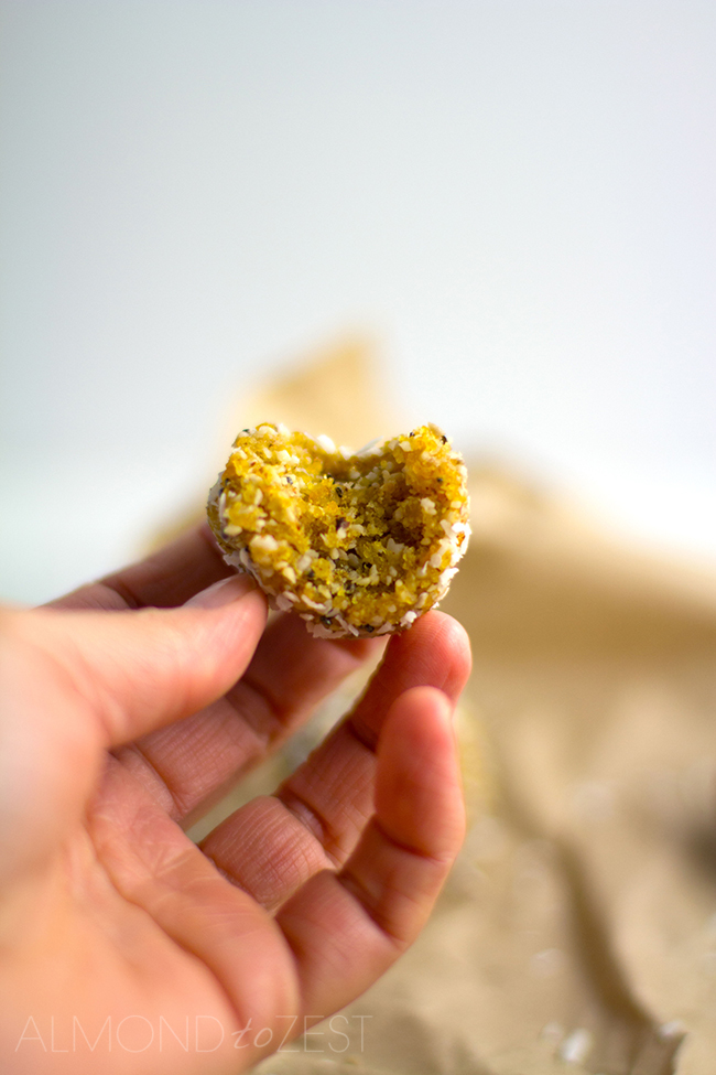 Apricot, Coconut and Chia Seed Bliss Balls