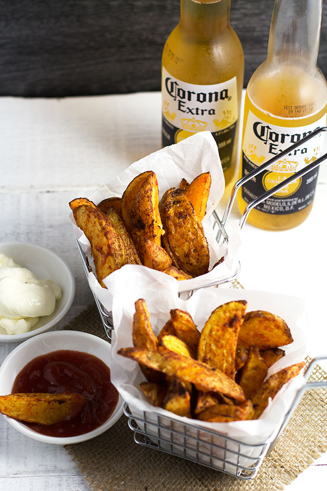 Homemade Spicy Wedges