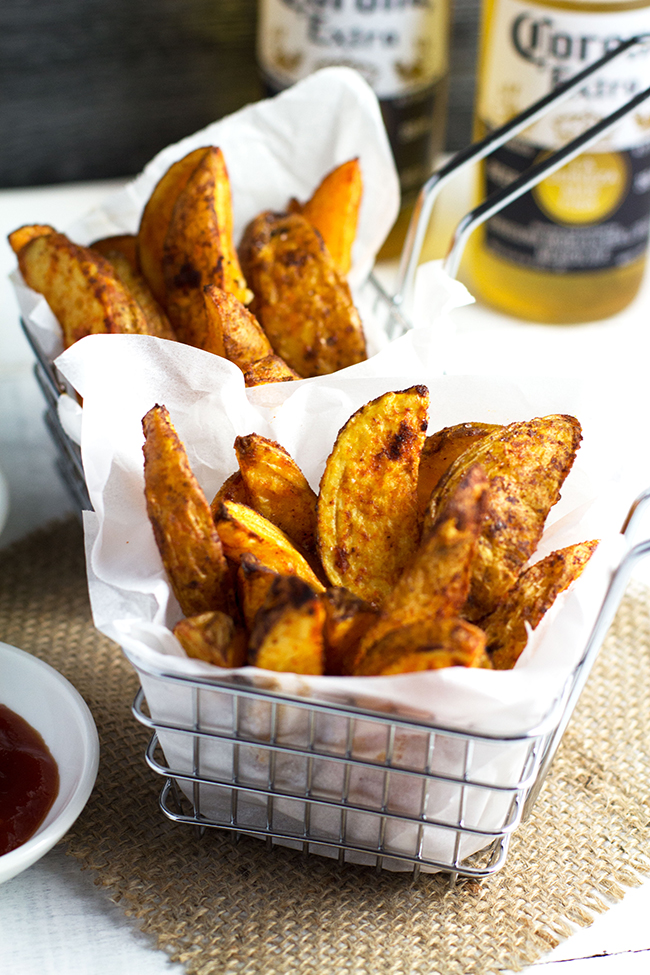 Homemade Spicy Wedges