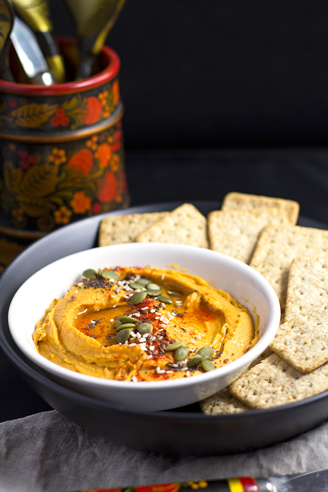 Party Sized Sweet Potato Hummus