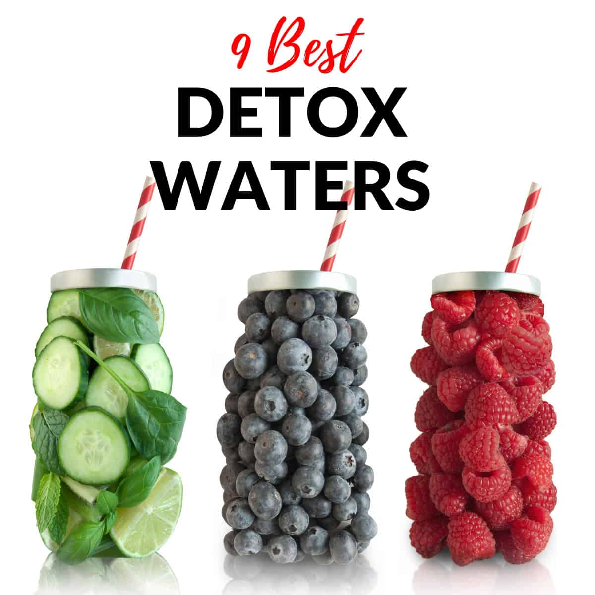 9 Best Detox Waters To DOUBLE Your Weight Loss