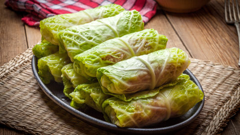 Cabbage Lasagna Rolls